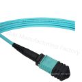 12 core OM3 female MTP/MPO pigtail cable or patch cord 10G 40G 100G